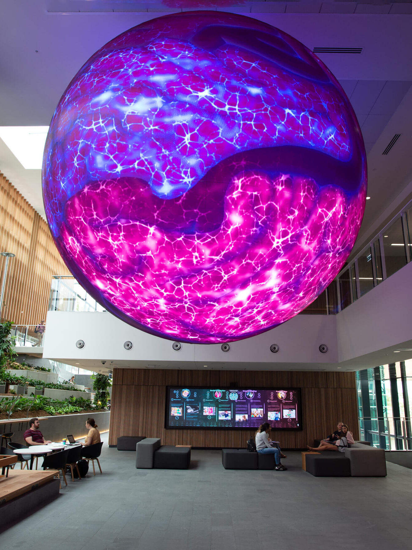 The Sphere auf dem Kelvin Grove Campus der QUT